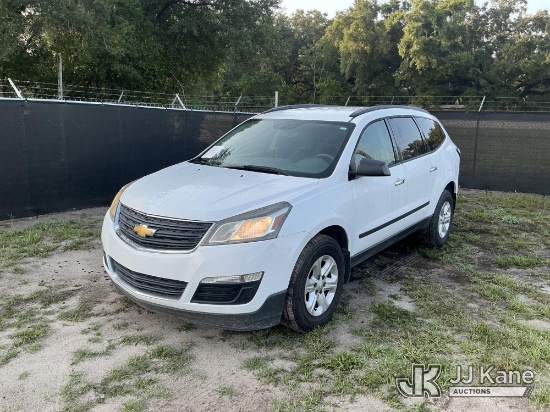 (Tampa, FL) 2017 Chevrolet Traverse 4-Door Sport Utility Vehicle, State of Florida Unit Runs & Moves