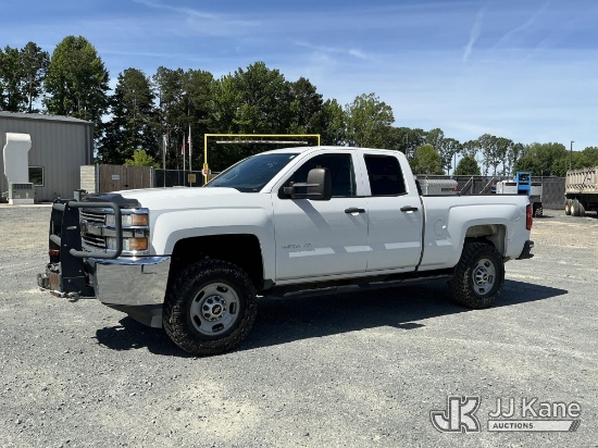 (China Grove, NC) 2015 Chevrolet Silverado 2500HD 4x4 Extended-Cab Pickup Truck Runs & Moves