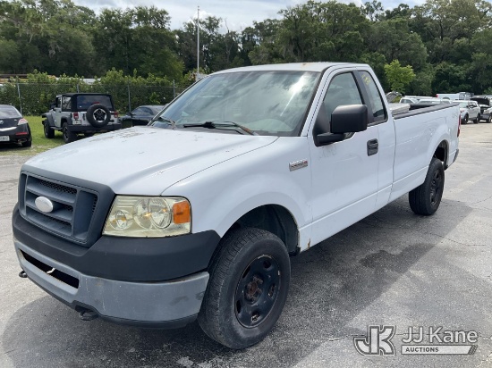 (Ocala, FL) 2006 Ford F150 4x4 Pickup Truck Runs & Moves) (Body/Rust/Paint Damage