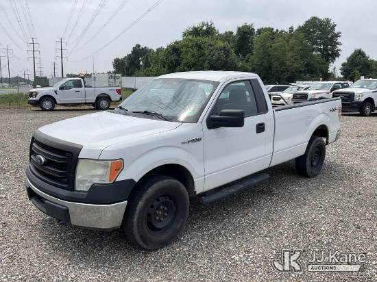 (Chester, VA) 2013 Ford F150 4x4 Pickup Truck Runs & Moves) (Corrosion-See Photos, Dash Warning Indi