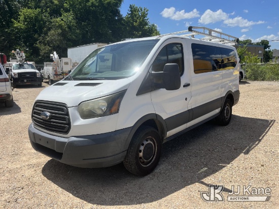 (Memphis, TN) 2016 Ford Transit 250 Sprinter Cargo Van, Municipal Owned Runs & Moves)(Dash Warning I