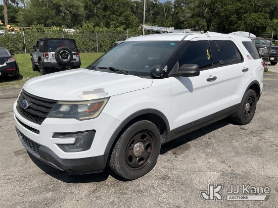 (Ocala, FL) 2016 Ford Explorer AWD Police Interceptor 4-Door Sport Utility Vehicle Runs & Moves) (Fl