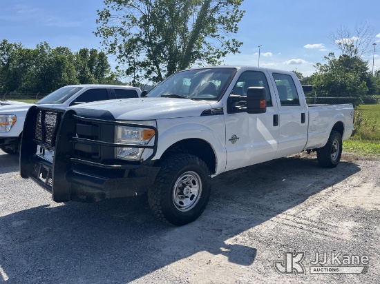 (Kingston Springs, TN) 2015 Ford F250 4x4 Crew-Cab Pickup Truck Not Running, Condition Unknown, Star