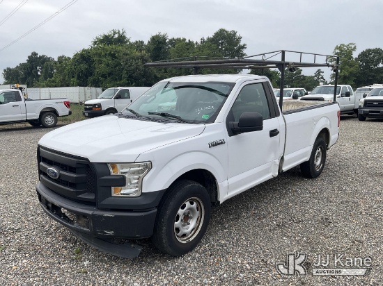 (Chester, VA) 2016 Ford F150 Pickup Truck Runs & Moves) (Dash Warning Indicator On-See Dash Photo, E