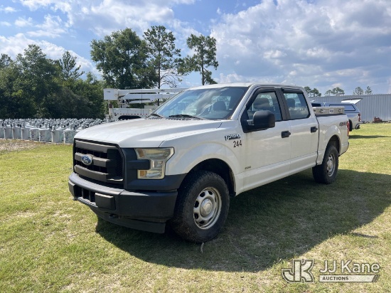 (Defuniak Springs, FL) 2017 Ford F150 4x4 Crew-Cab Pickup Truck, (Co-op Owned) Runs & Moves