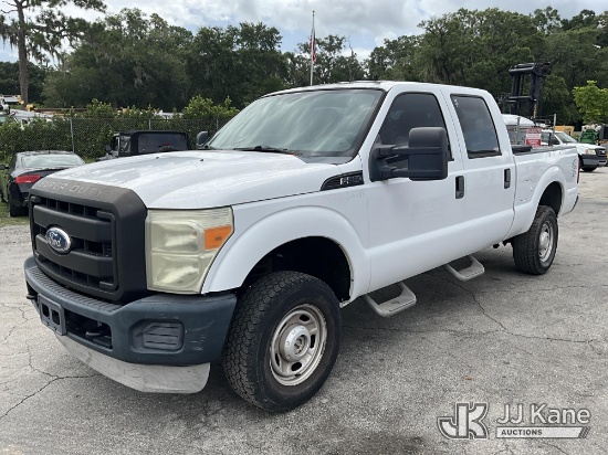 (Ocala, FL) 2011 Ford F-350 SD Crew-Cab Pickup Truck Runs & Moves