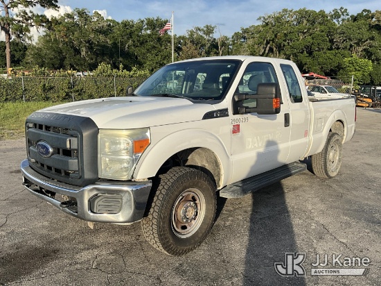 (Ocala, FL) 2016 Ford F250 Extended-Cab Pickup Truck Runs & Moves) (Engine Performance Concerns, Das