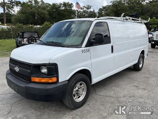 (Ocala, FL) 2007 Chevrolet Express 2500 Extended Cargo Van Runs & Moves