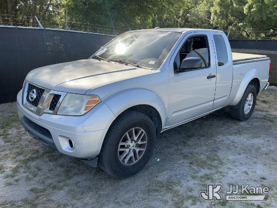 (Tampa, FL) 2017 Nissan Frontier 4x4 Extended-Cab Pickup Truck, State of Florida Unit Runs & Moves)