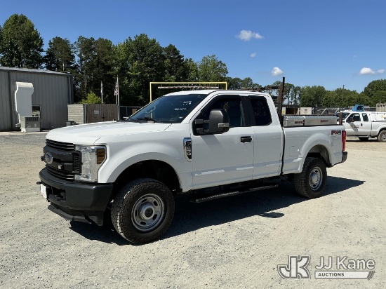 (China Grove, NC) 2019 Ford F250 4x4 Extended-Cab Pickup Truck Runs & Moves) (Dash Warning Indicator