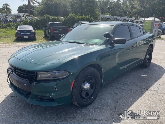 (Ocala, FL) 2019 Dodge Charger Police 4-Door Sedan, Former Police Vehicle Runs & Moves) (Exterior De