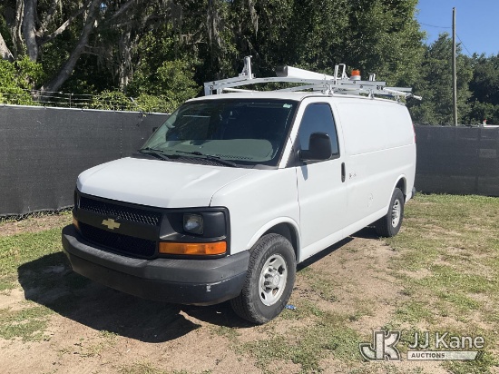 (Tampa, FL) 2015 Chevrolet Express G2500 Cargo Van Runs & Moves) (Dash Camera Not Included)(FL Resid
