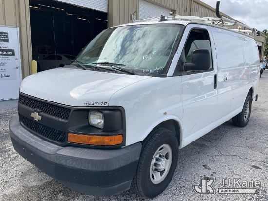 (West Palm Beach, FL) 2017 Chevrolet Express G2500 Cargo Van Runs & Moves) (Exterior Defects) (FL Re