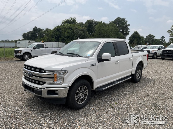(Chester, VA) 2018 Ford F150 4X4 Crew-Cab Pickup Truck Runs & Moves) (Bed will not open