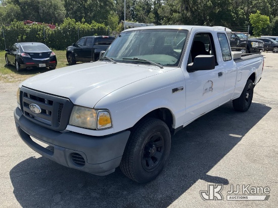 (Ocala, FL) 2009 Ford Ranger Extended-Cab Pickup Truck Runs & Moves) (Body/Paint Damage