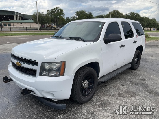 (Ocala, FL) 2013 Chevrolet Tahoe Police Package 4-Door Sport Utility Vehicle Runs & Moves) (Body/Pai