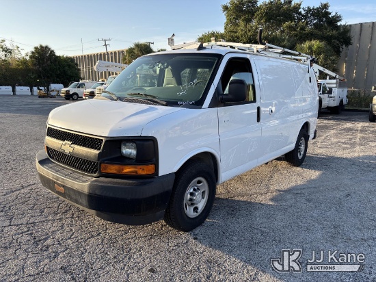 (West Palm Beach, FL) 2017 Chevrolet Express G2500 Cargo Van Runs & Moves) (Dash Warning Indicators
