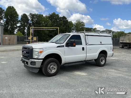 (China Grove, NC) 2016 Ford F250 4x4 Pickup Truck Duke Unit) (Runs & Moves