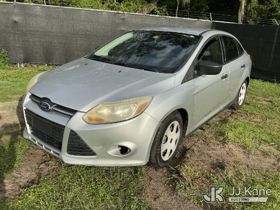 (Tampa, FL) 2014 Ford Focus 4-Door Sedan, State of Florida Unit Runs & Moves) (Engine Performance Co