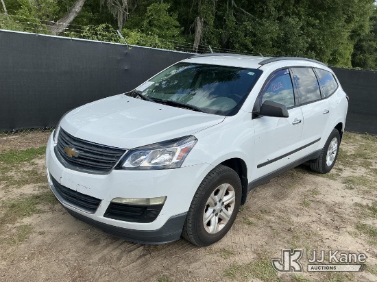 (Tampa, FL) 2016 Chevrolet Traverse 4-Door Sport Utility Vehicle, State of Florida Unit Runs & Moves