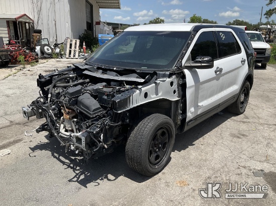 (Ocala, FL) 2017 Ford Explorer AWD Police Interceptor 4-Door Sport Utility Vehicle Not Running, Cond