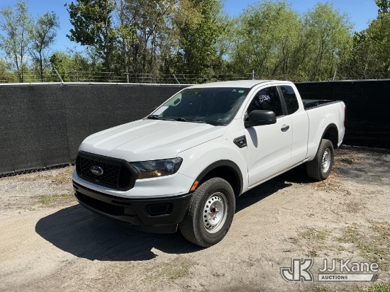 (Tampa, FL) 2019 Ford Ranger Extended-Cab Pickup Truck Runs & Moves)(FL Residents Purchasing Titled