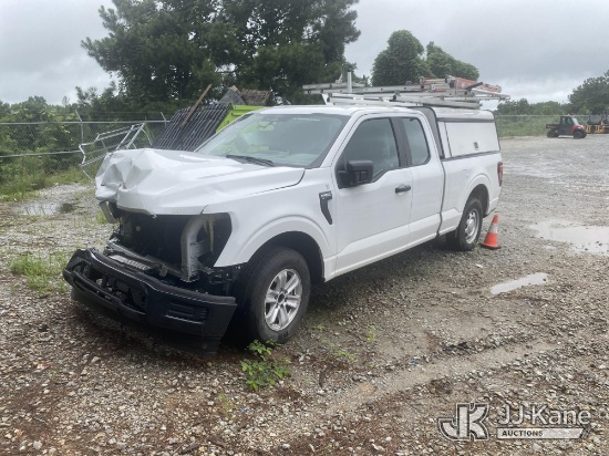 (Villa Rica, GA) 2024 Ford F-150 XL SuperCab 2WD Extended-Cab Pickup Truck Not Running, Condition Un