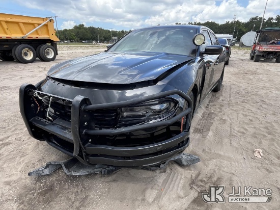 (Tampa, FL) 2021 Dodge Charger Police 4-Door Sedan, State of Florida Unit Runs, Does Not Move) (Coll