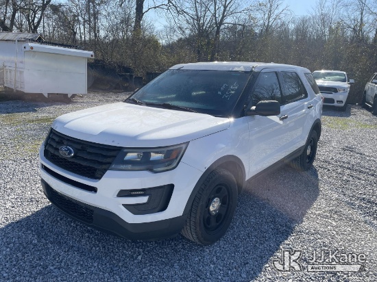 (Columbiana, AL) 2017 Ford Explorer AWD Police Interceptor 4-Door Sport Utility Vehicle, (County Own