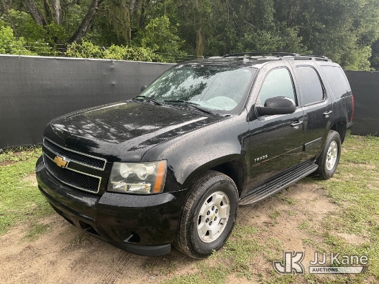 (Tampa, FL) 2014 Chevrolet Tahoe LS 4-Door Sport Utility Vehicle, State of Florida Unit Runs & Moves