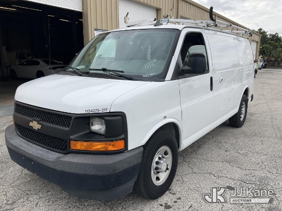 (West Palm Beach, FL) 2017 Chevrolet Express G2500 Cargo Van Runs & Moves) (Dash Warning Indicators