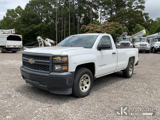 (Graysville, AL) 2015 Chevrolet Silverado 1500 Pickup Truck Runs & Moves) (Exterior Defects-See Pict