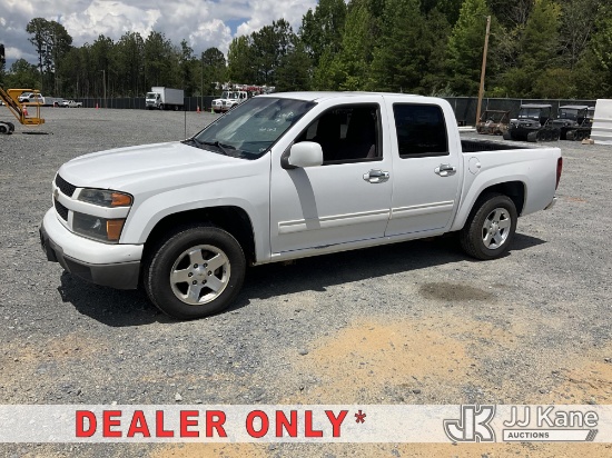 (China Grove, NC) 2012 Chevrolet Colorado Crew-Cab Pickup Truck Runs & Moves) (Dash Warning Indicato