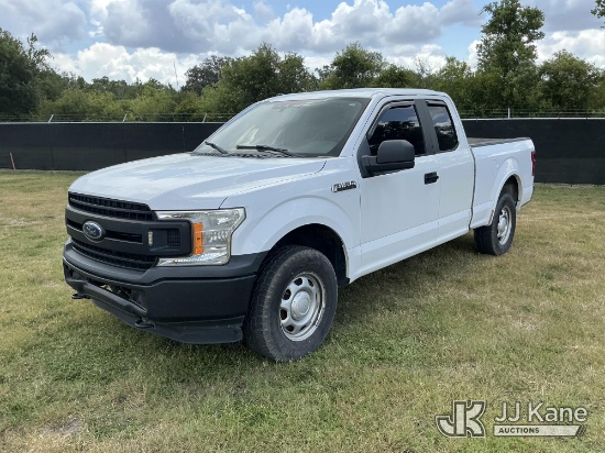 (Tampa, FL) 2019 Ford F150 4x4 Extended-Cab Pickup Truck Runs & Moves) (Engine Performance Concerns,