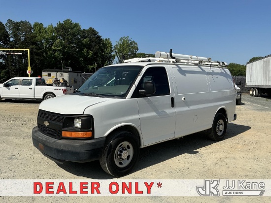 (China Grove, NC) 2013 Chevrolet Express G2500 Cargo Van Runs & Moves