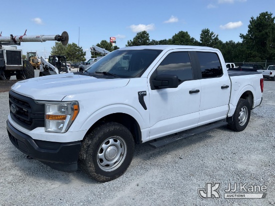 (Villa Rica, GA) 2021 Ford F150 4x4 Crew-Cab Pickup Truck Runs & Moves) (Engine Performance Concerns