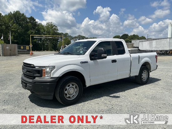 (China Grove, NC) 2020 Ford F150 4x4 Extended-Cab Pickup Truck Runs & Moves) (Dash Warning Indicator