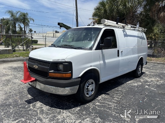 (West Palm Beach, FL) 2014 Chevrolet Express G2500 Cargo Van Runs & Moves) (Suspension Deficiencies,