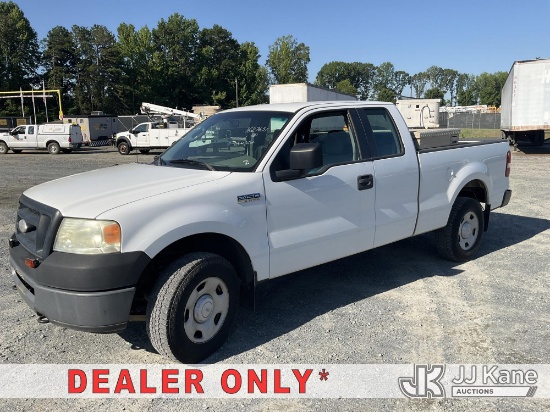 (China Grove, NC) 2008 Ford F150 Extended-Cab Pickup Truck Runs & Moves) (Exterior Defect-See Pictur