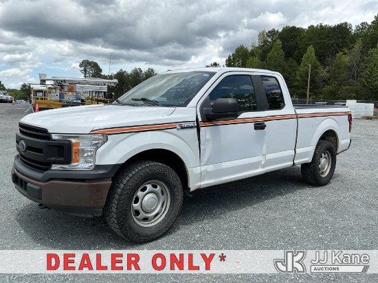 (China Grove, NC) 2019 Ford F150 4x4 Extended-Cab Pickup Truck Runs & Moves) (Dash Warning Indicator