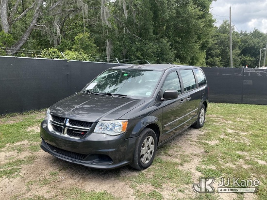 (Tampa, FL) 2012 Dodge Grand Caravan SE Mini Passenger Van Runs & Moves) (Dash Warning Indicators On