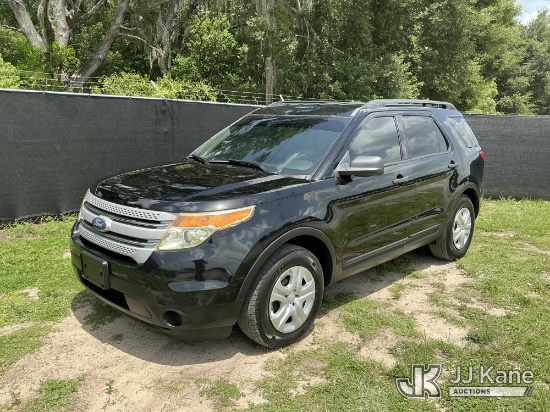 (Tampa, FL) 2012 Ford Explorer Sport Utility Vehicle Runs & Moves) (Dash Warning Indicators On) (FL