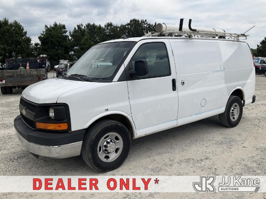 (Villa Rica, GA) 2014 Chevrolet Express G2500 Cargo Van Runs & Moves) (Catalytic Converter/DPF Compo