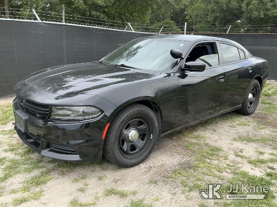 (Tampa, FL) 2015 Dodge Charger Police 4-Door Sedan, State of Florida Unit Runs & Moves) (Jump To Sta