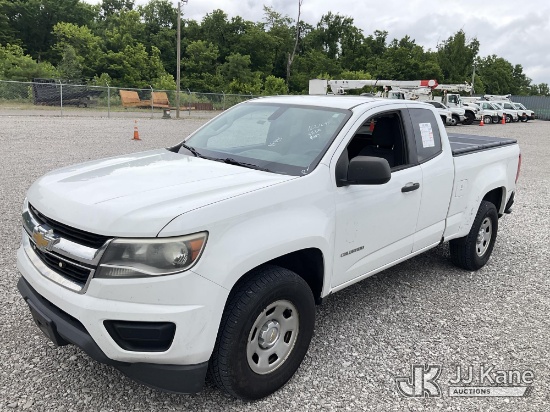 (Verona, KY) 2015 Chevrolet Colorado 4x4 Extended-Cab Pickup Truck Runs & Moves) (Dash Warning Indic
