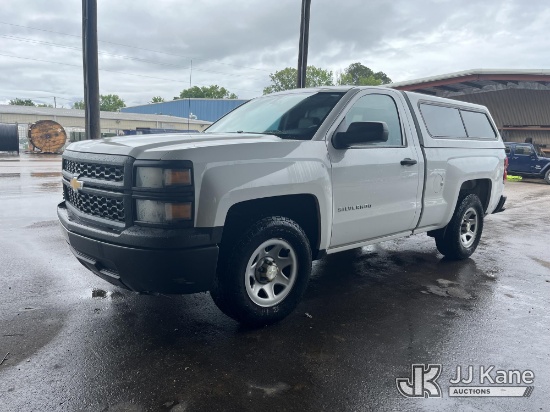 (Somerville, TN) 2014 Chevrolet Silverado 1500 Pickup Truck, (Electric Cooperative Owned) Runs & Mov