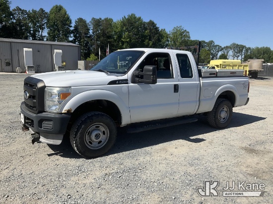 (China Grove, NC) 2012 Ford F250 Extended-Cab Pickup Truck Runs, Not Moving Condition Unknown) (Oil/