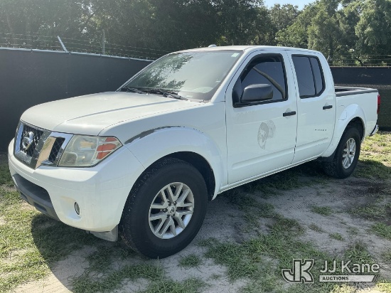 (Tampa, FL) 2017 Nissan Frontier Crew-Cab Pickup Truck, City of Palmetto Unit Runs & Moves) (Dash Wa