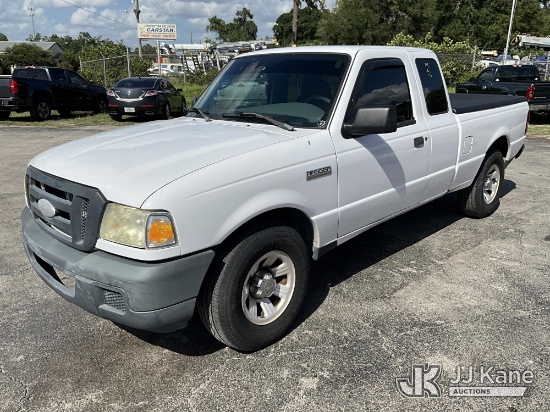 (Ocala, FL) 2007 Ford Ranger Extended-Cab Pickup Truck Runs & Moves