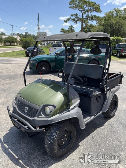 (Ocala, FL) 2019 Side by Side Yard Cart Non-Titled) (Runs & Moves) (Hours Unknown